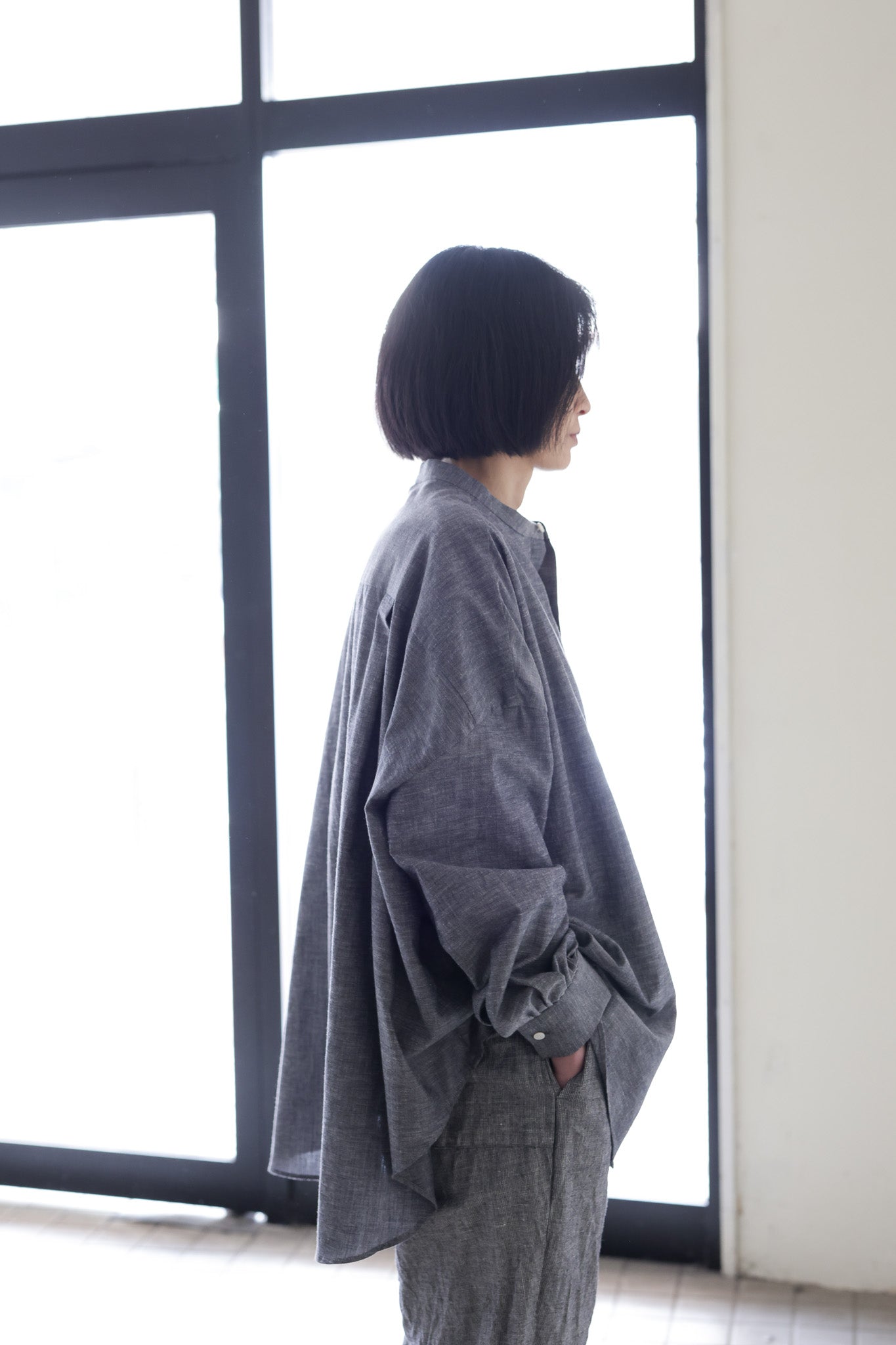Umbellata shirt / Navy