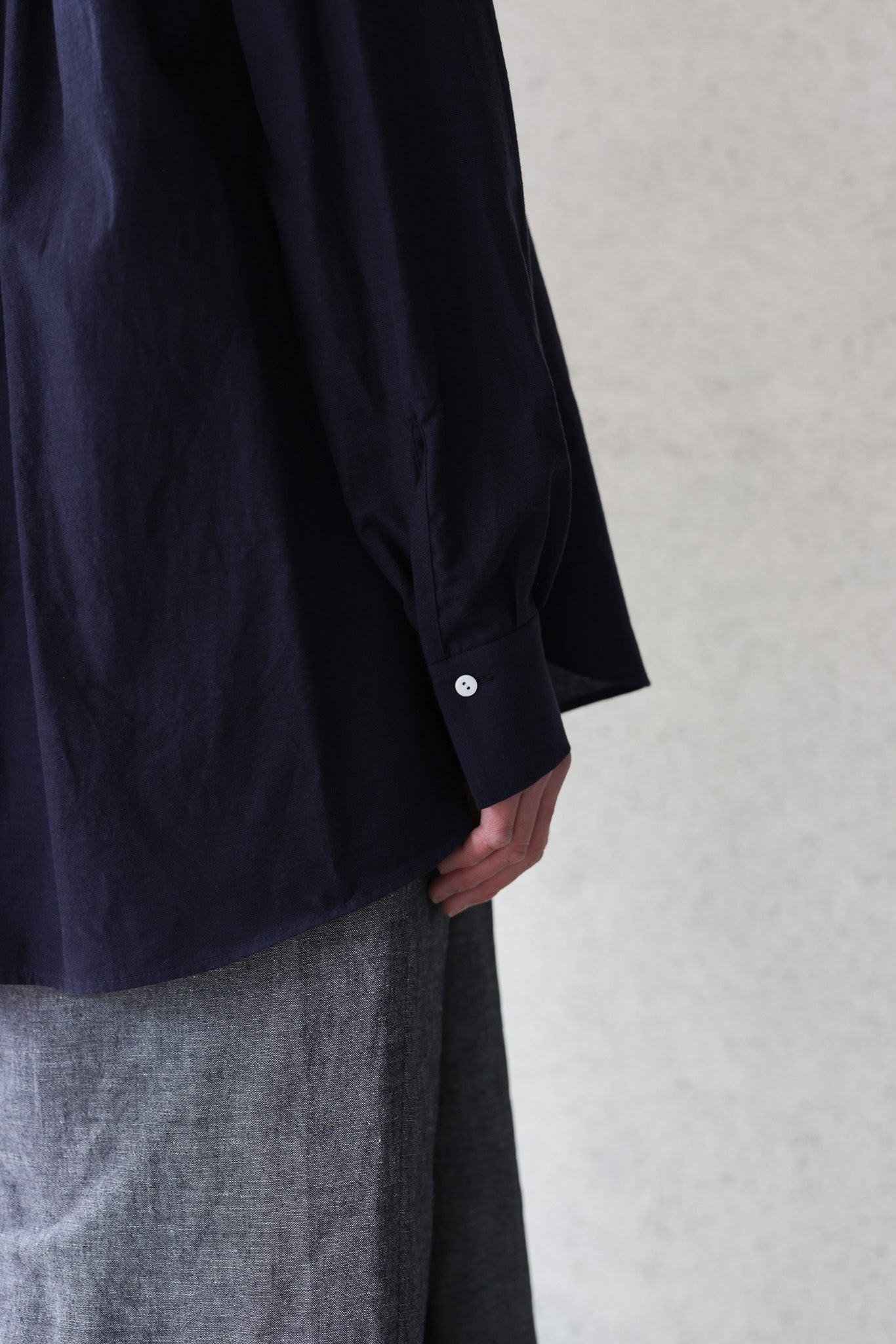 Lots of tack blouse / Navy