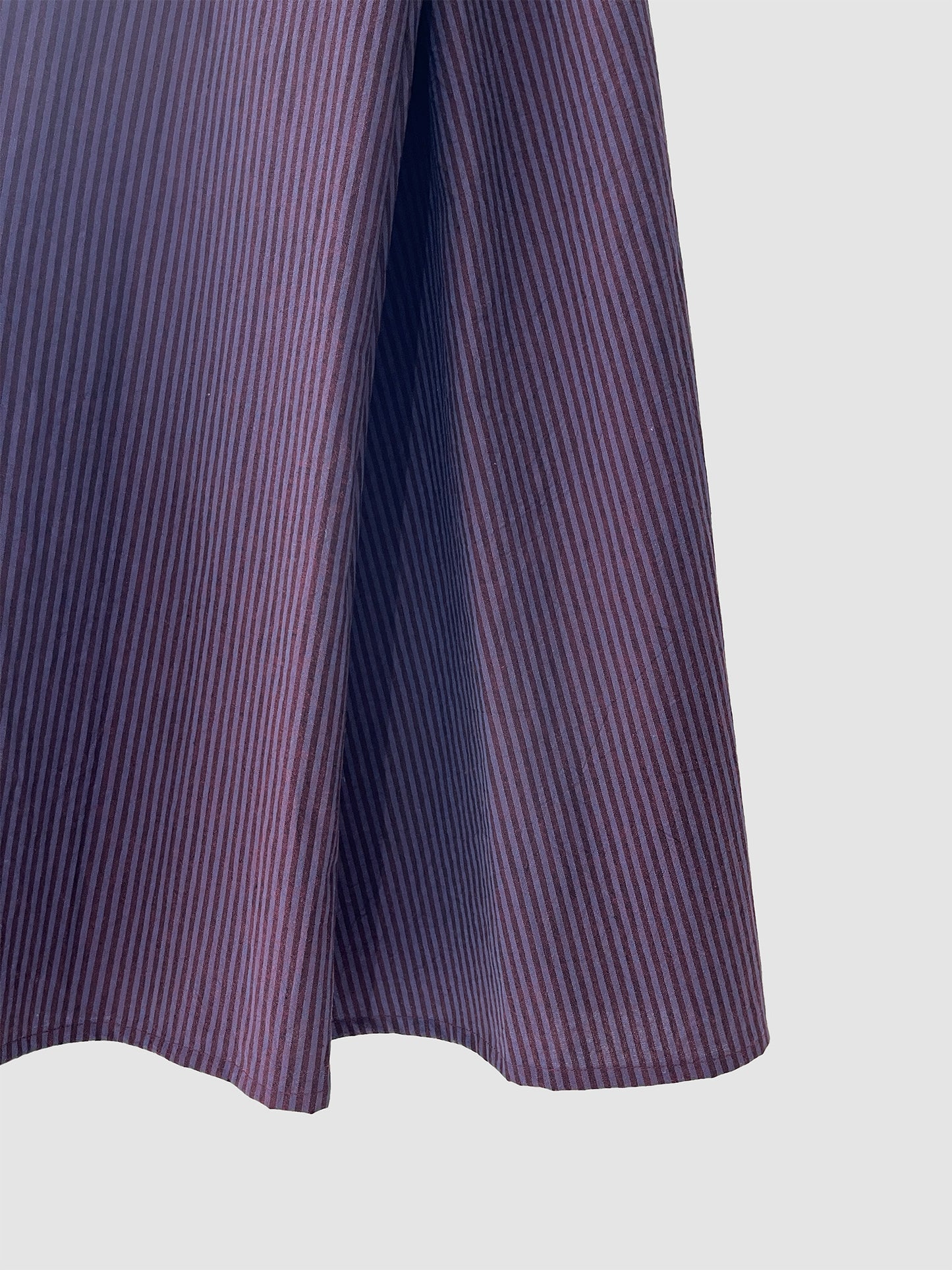 Tulip dress / Darkred Stripe