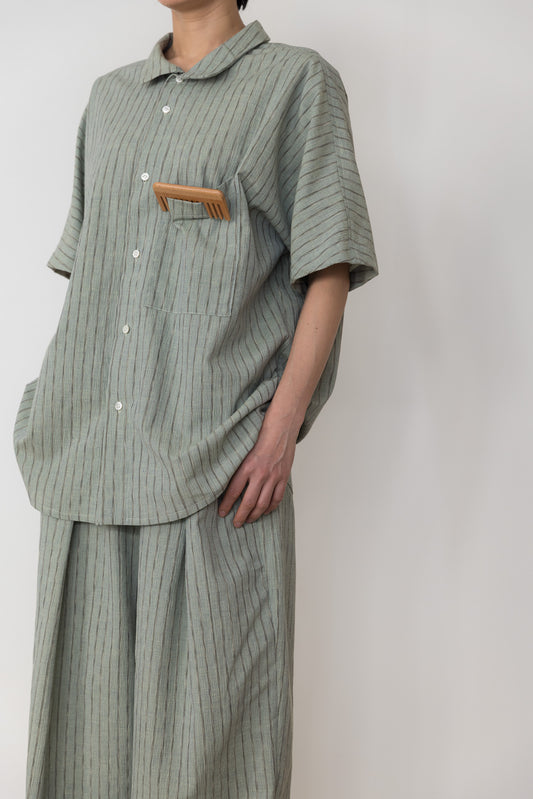 T sleeve shirt / Green