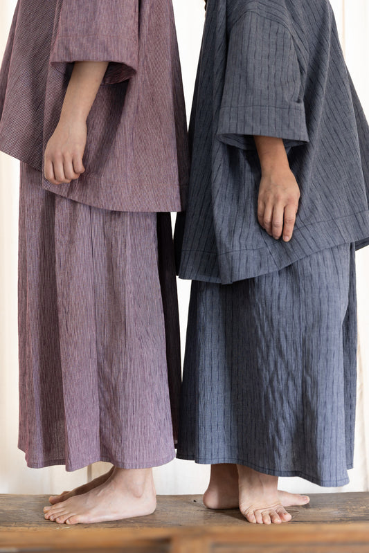 Eight tack skirt / Navy