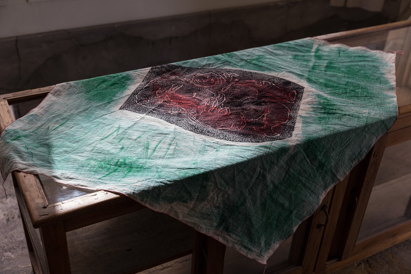 Hanga cloth / Dyed 02