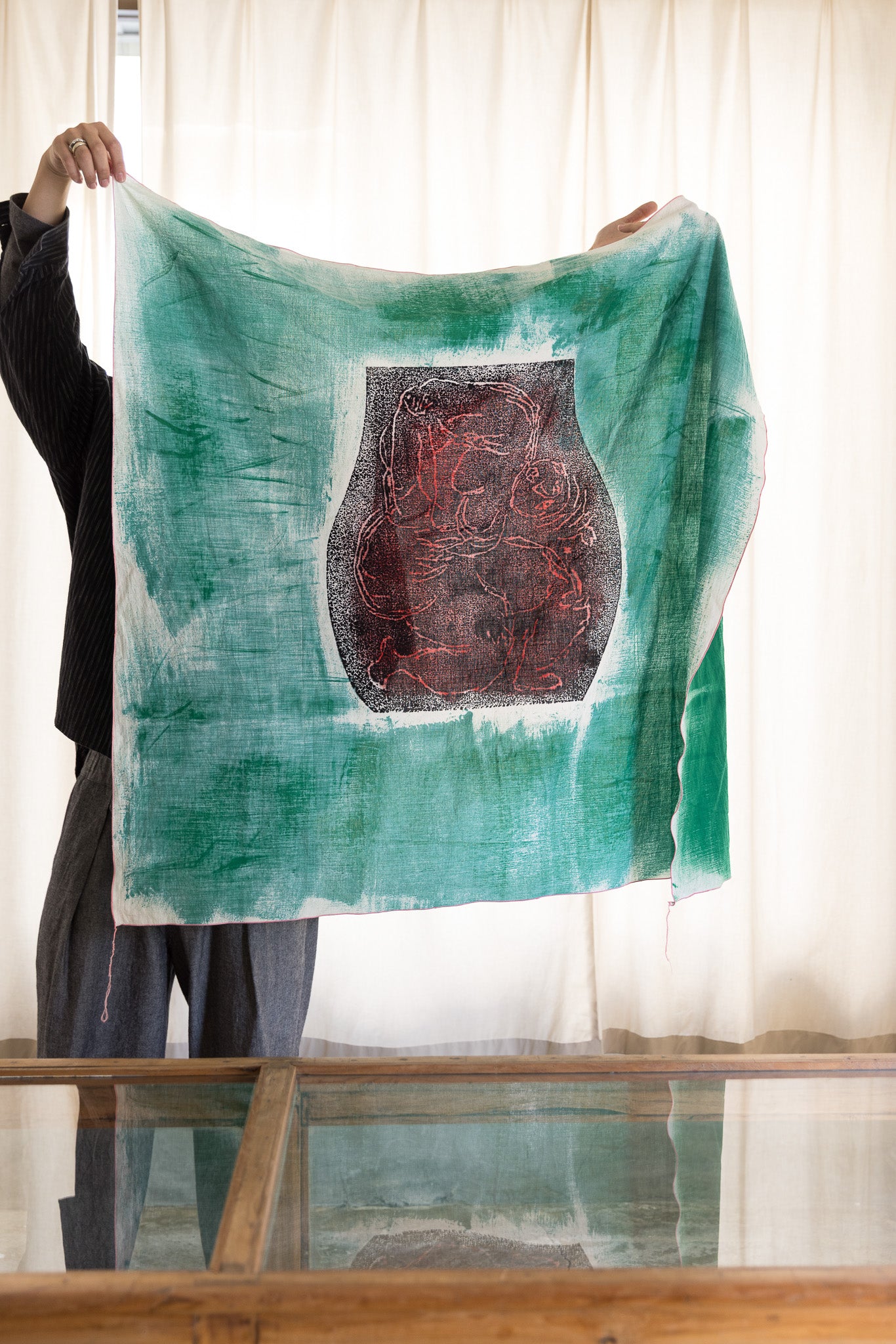 Hanga cloth / Dyed 02