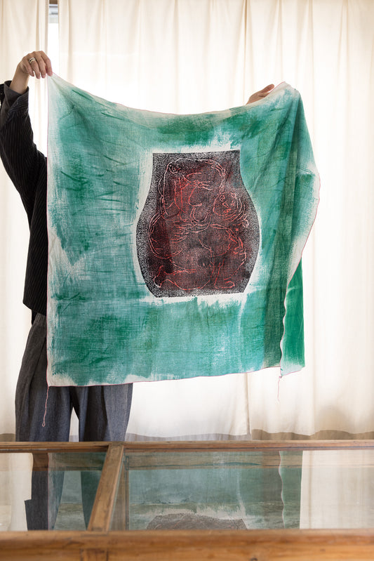 Hanga cloth / Dyed 02