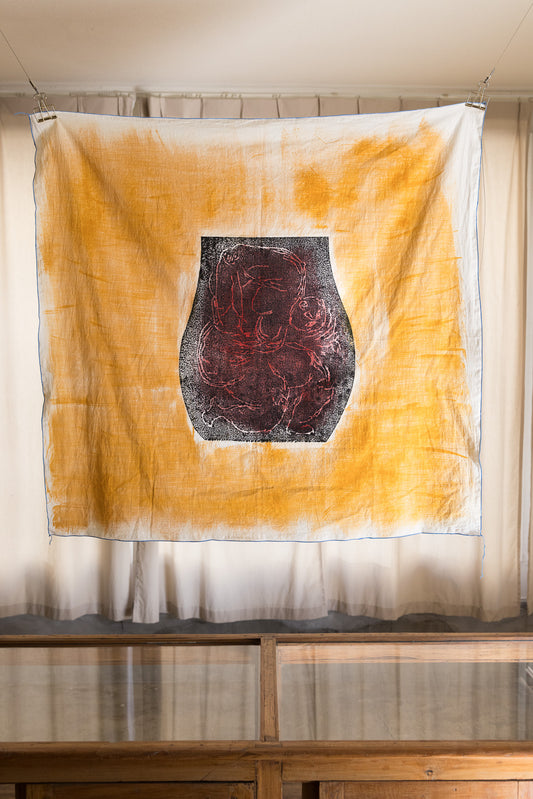 Hanga cloth / Dyed 01