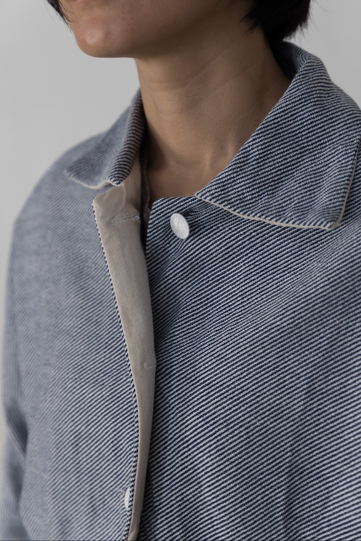 Flexible short  jacket / Blue