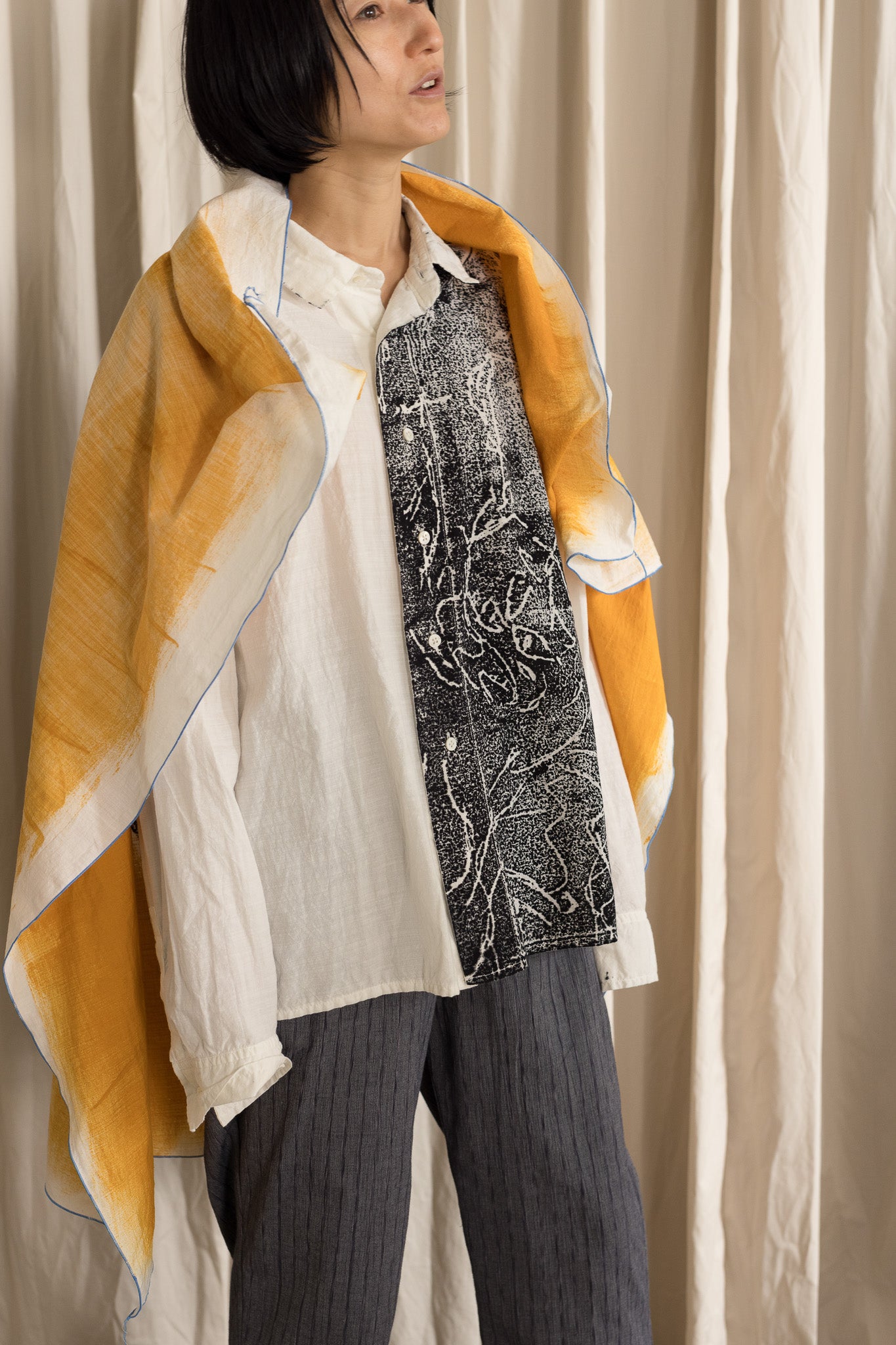 Hanga cloth / Dyed 01