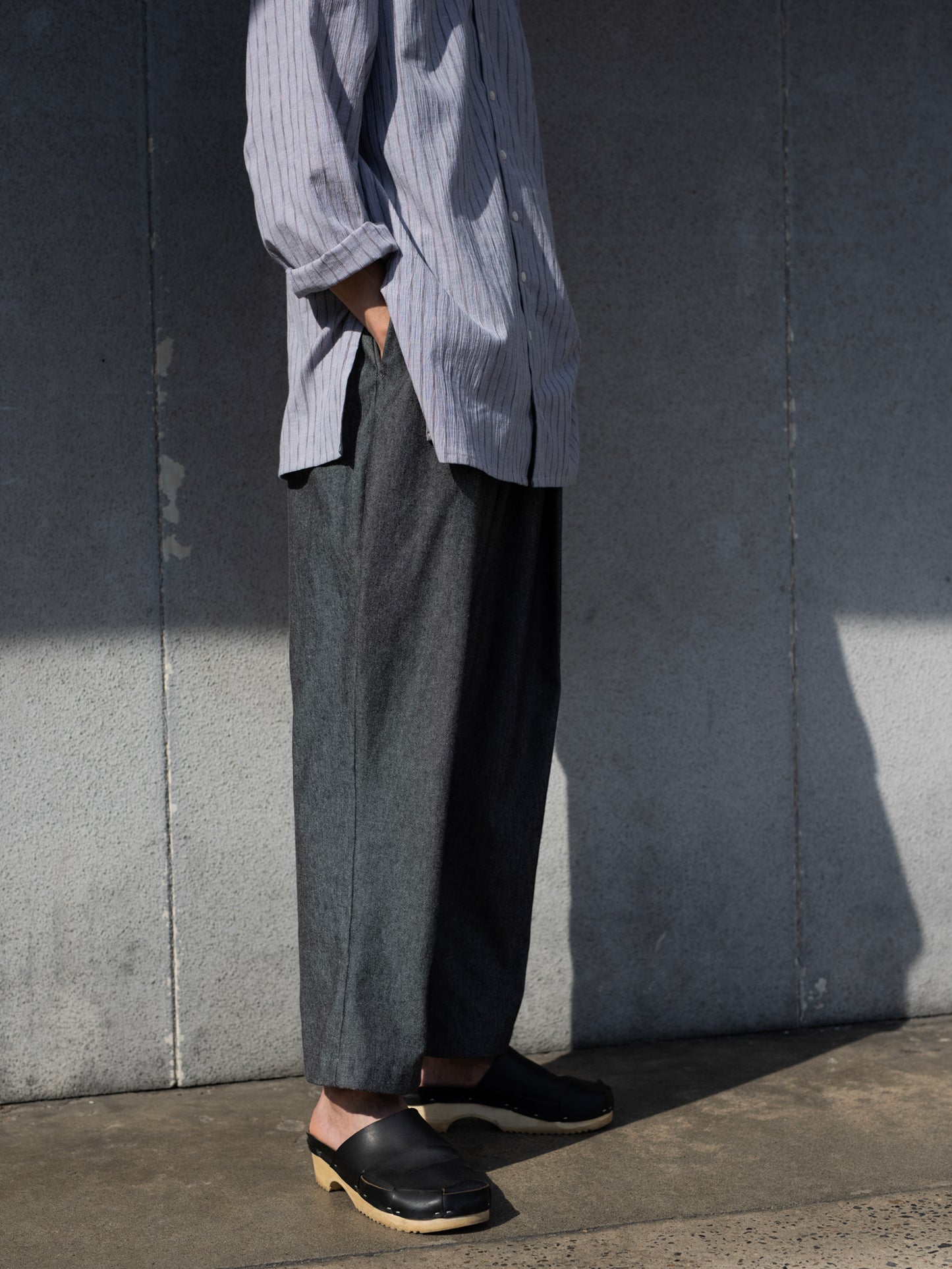 One tack easy pants / Gray