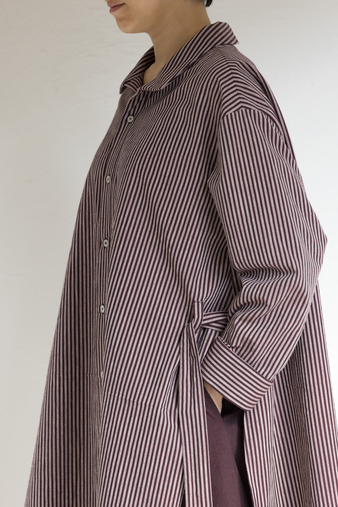 Sepalate jacket / Red Stripe