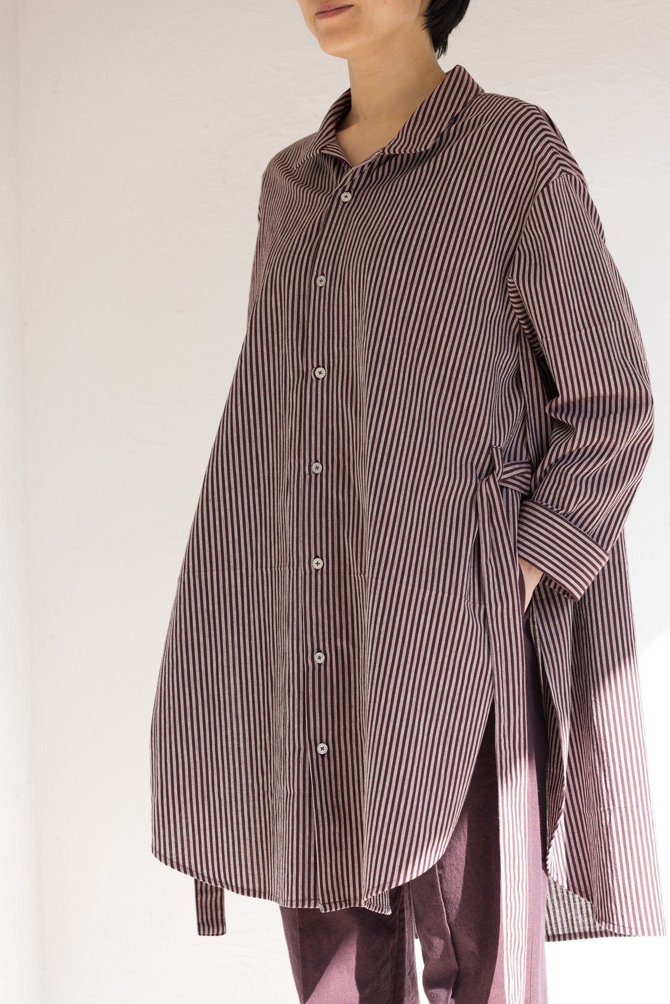 Sepalate jacket / Red Stripe