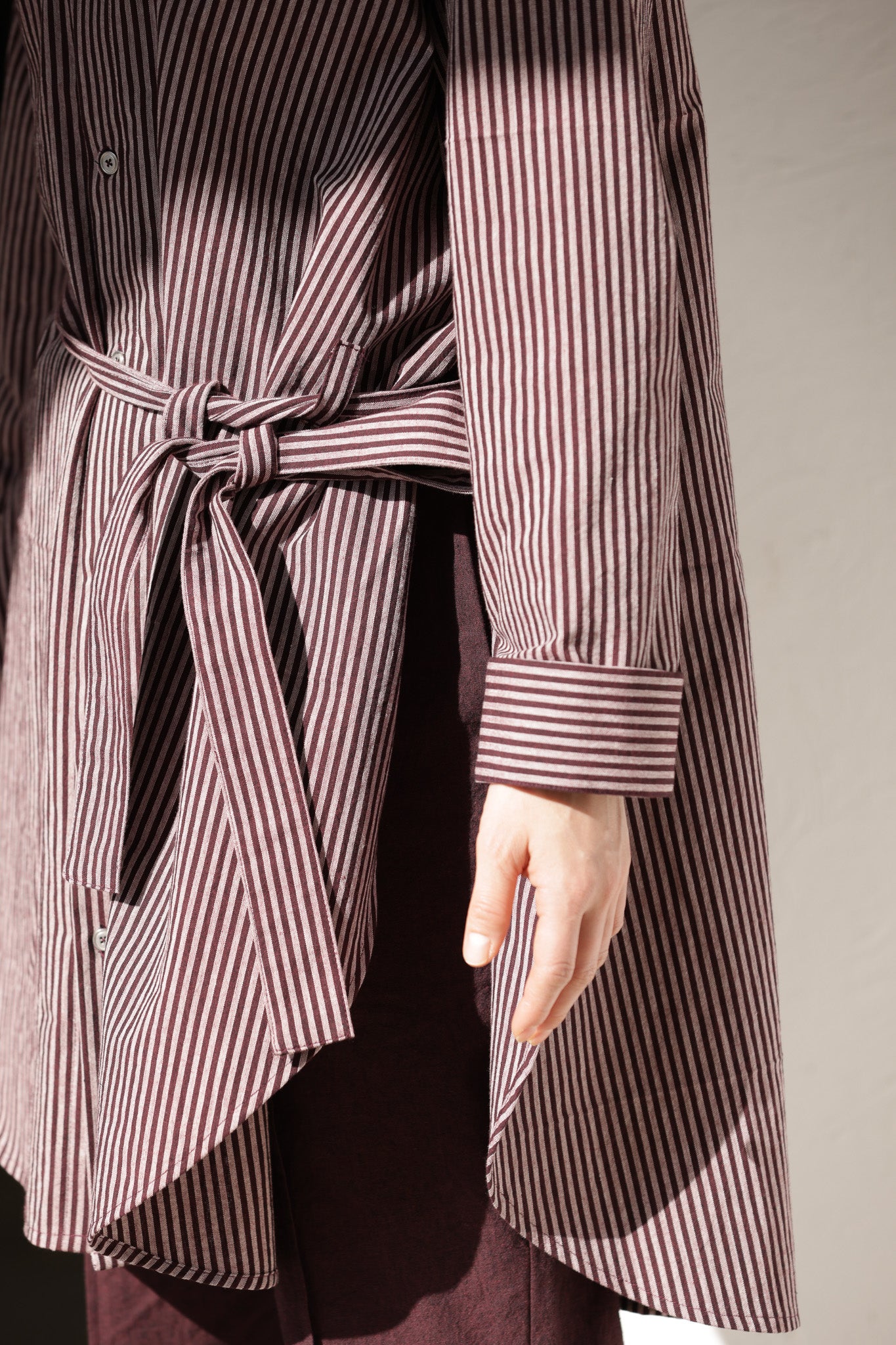 Sepalate jacket / Red Stripe