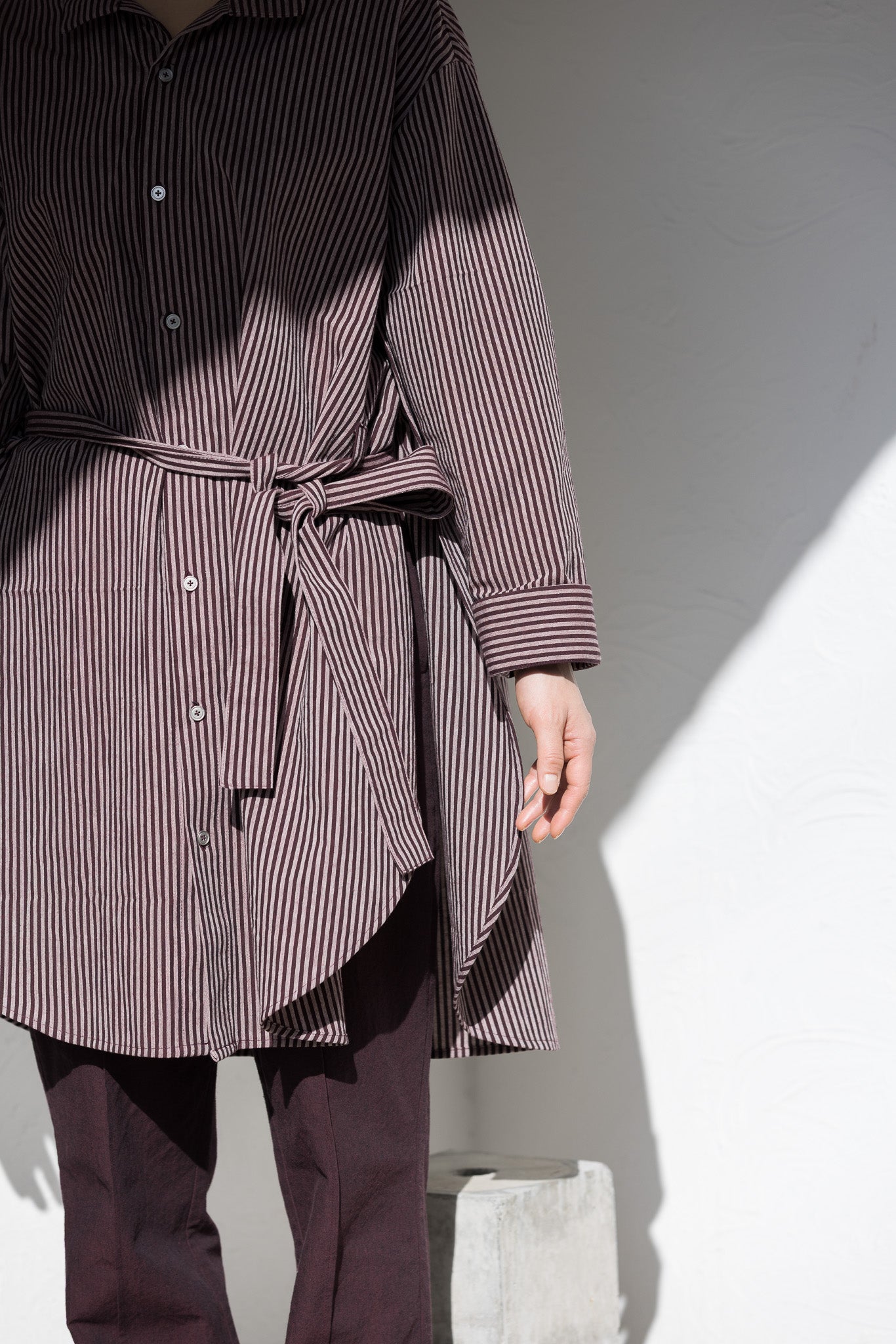 Sepalate jacket / Red Stripe