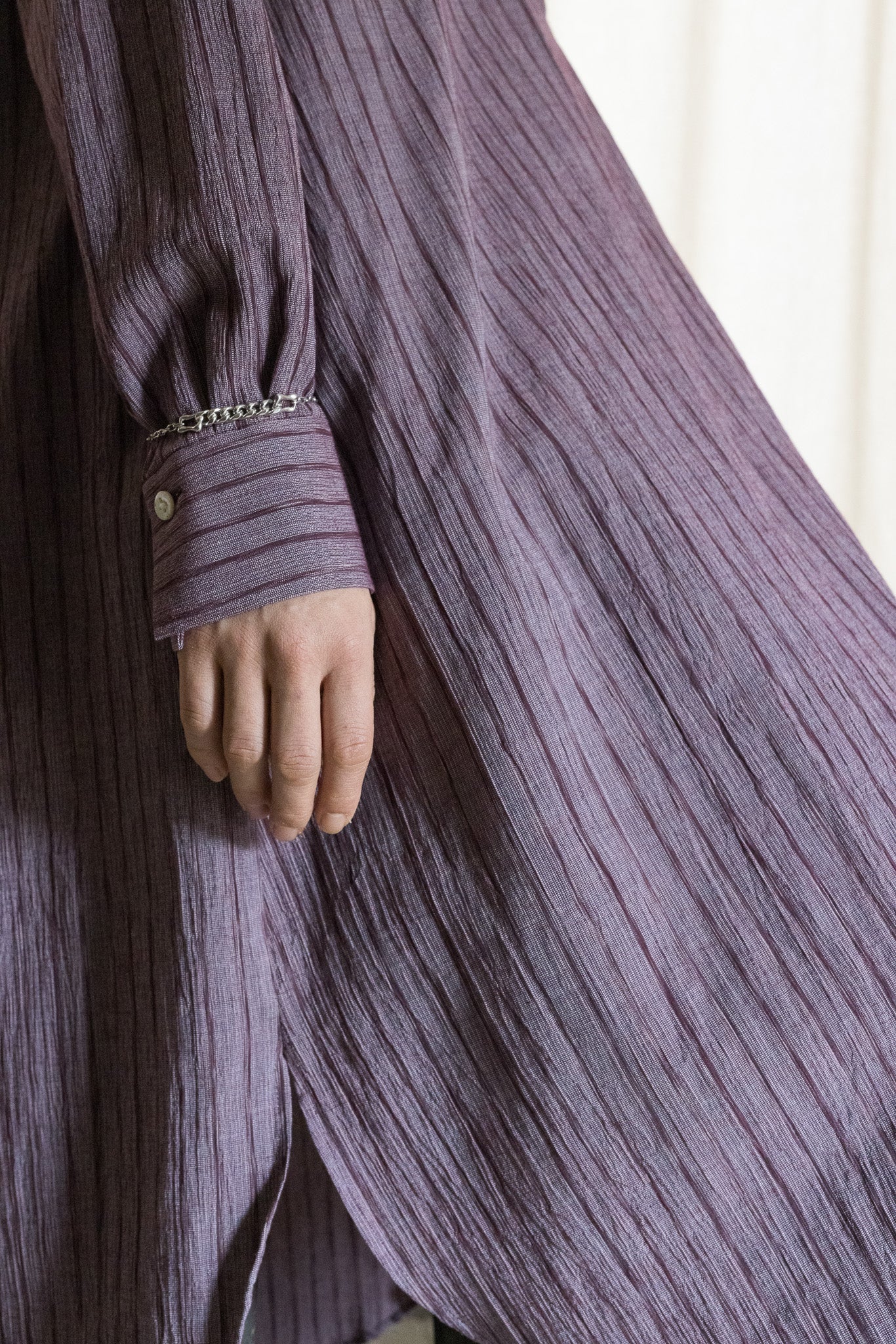 Lots of tack blouse long / Darkred