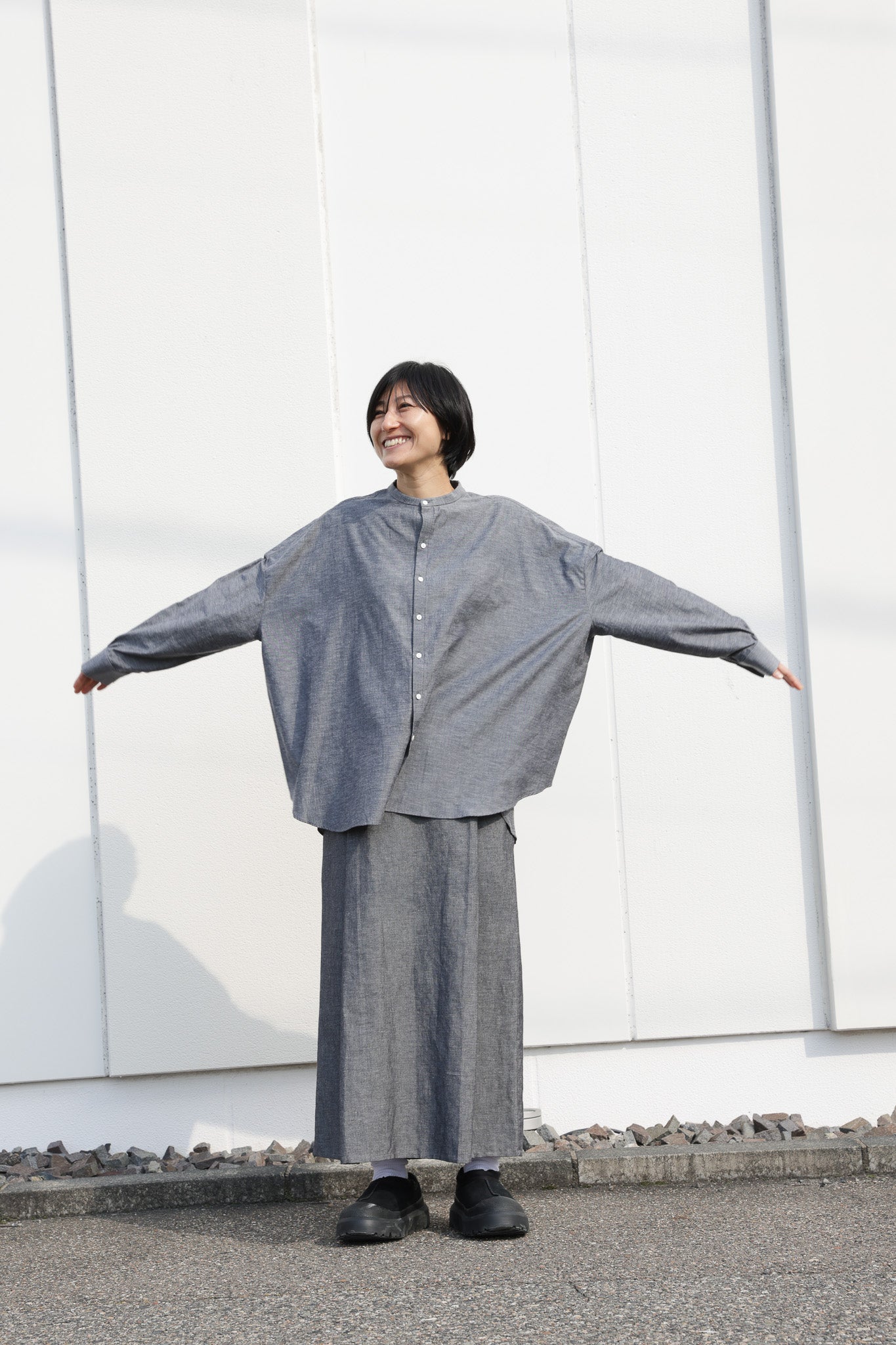 Umbellata shirt / Gray