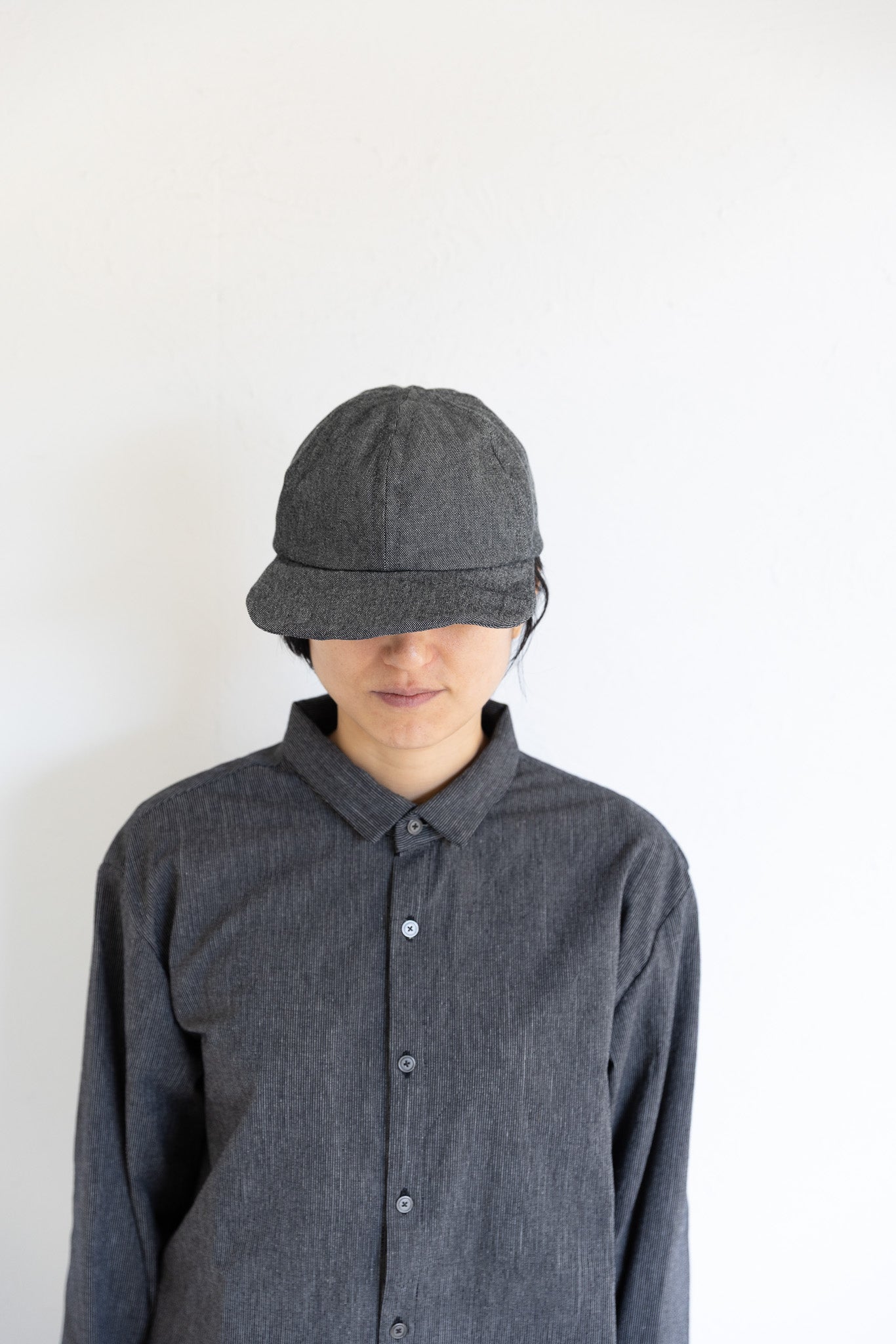 Soft cap / Gray（canvas）