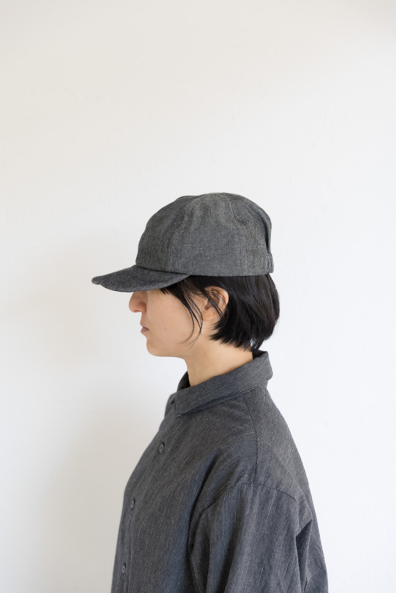 Soft cap / Gray（canvas）