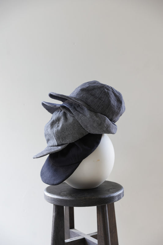 Soft cap / Black（canvas）