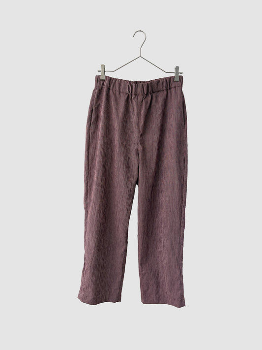Easy taperd  pants / Red