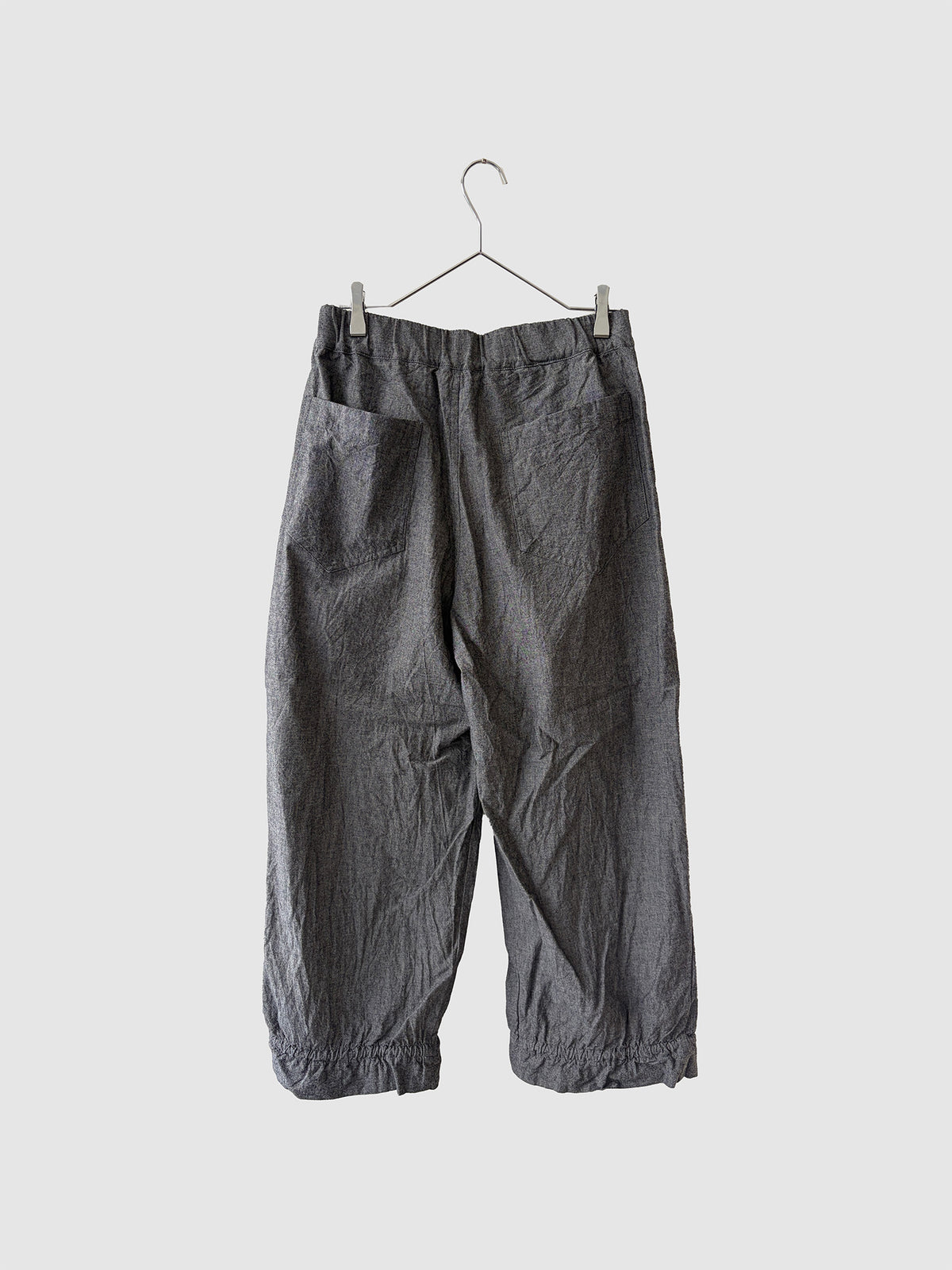 One-tack wide pants / Ecru