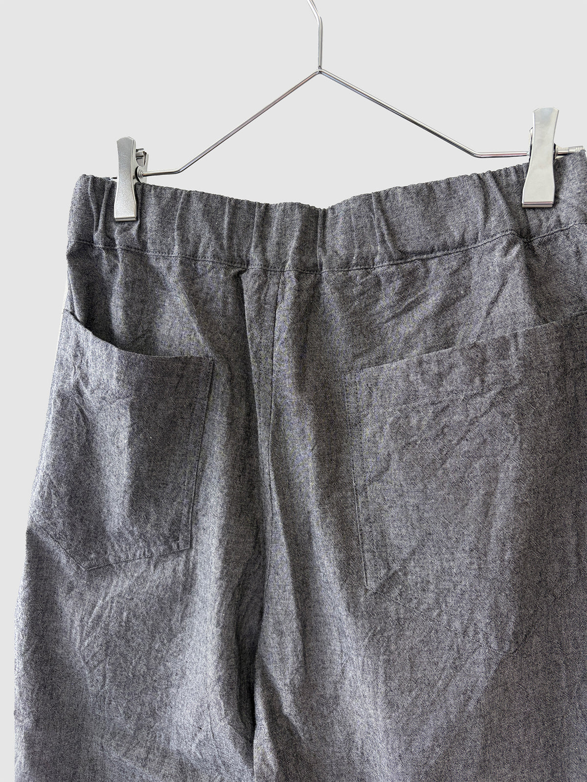 One-tack wide pants / Ecru
