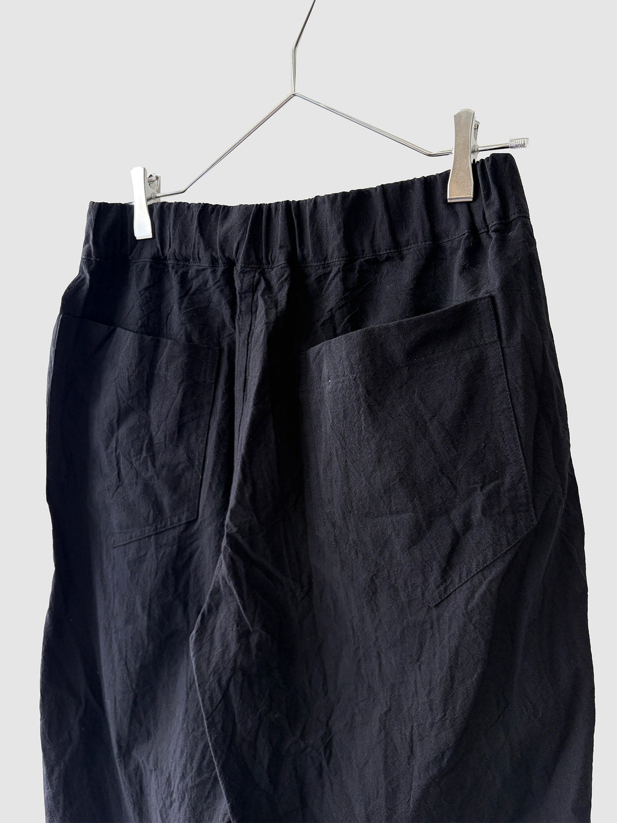 One-tack wide pants / Ecru