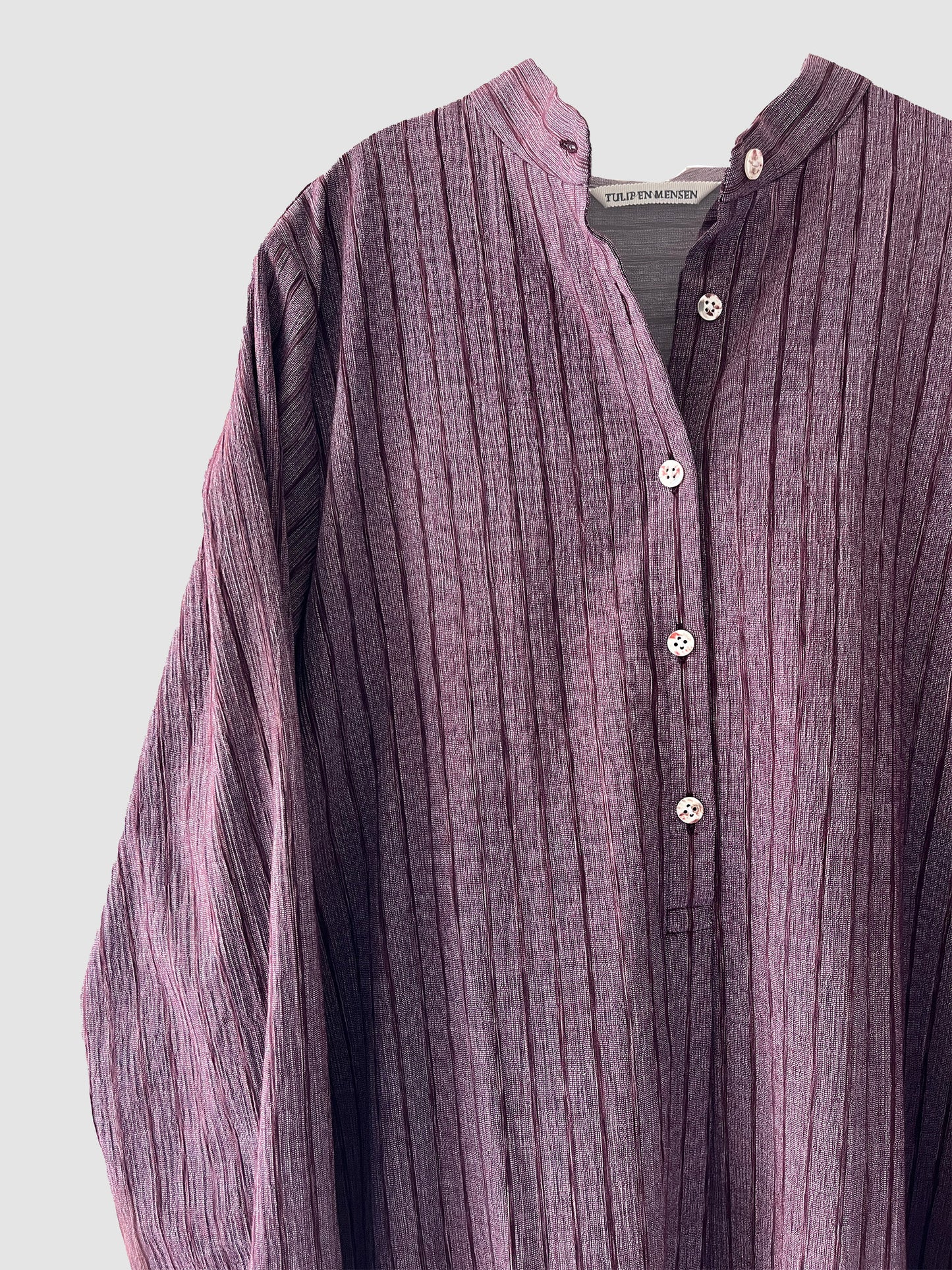 Lots of tack blouse long / Darkred