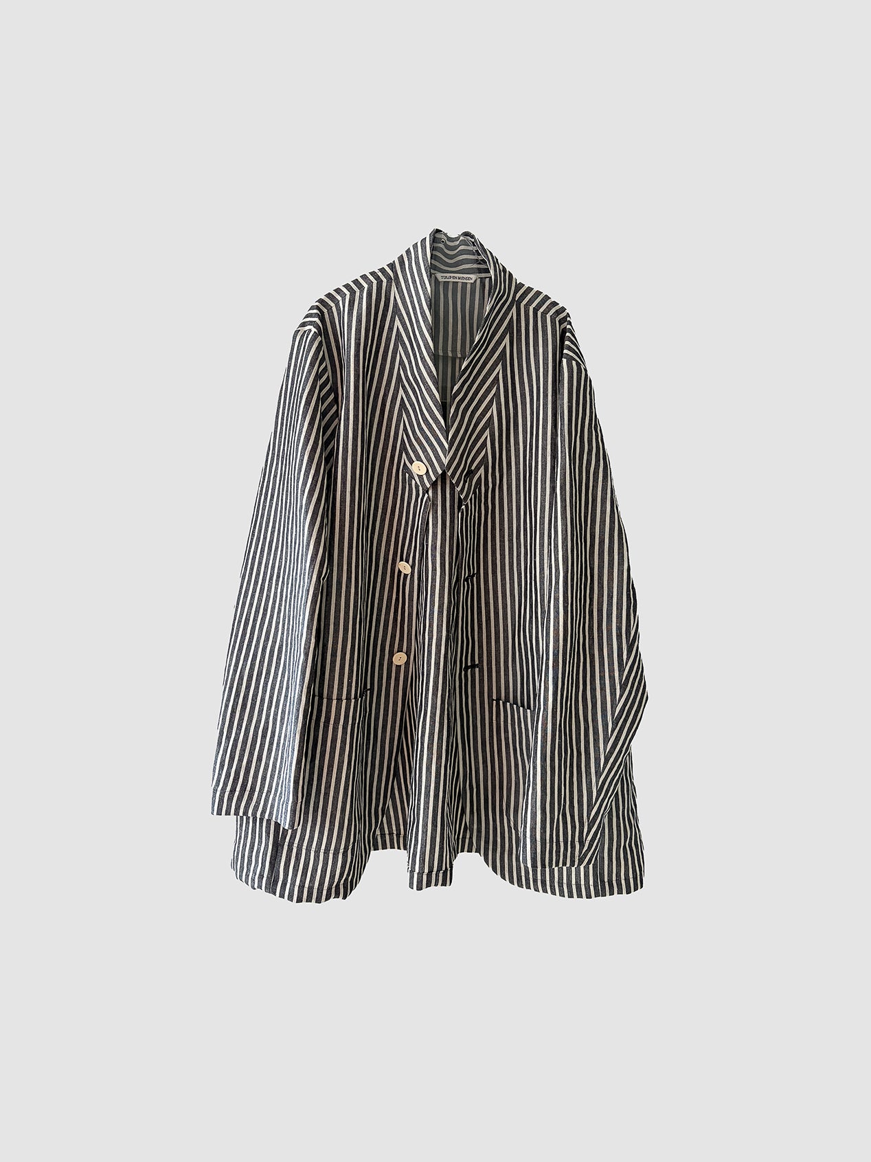 Lindera jacket［Unisex］/ Black stripe