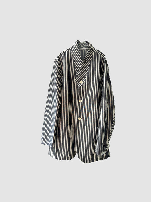 Lindera jacket［Unisex］/ Black stripe