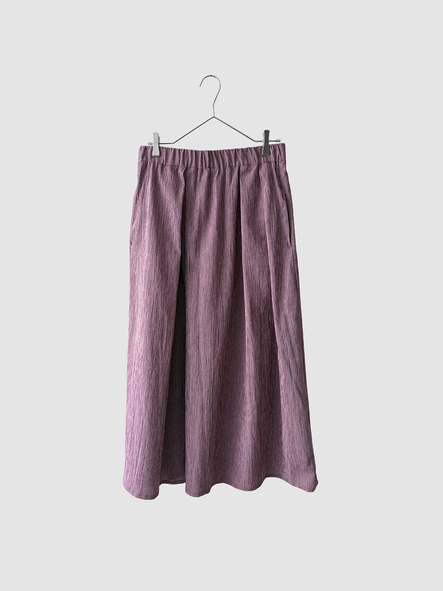 Eight-tack skirt / Red