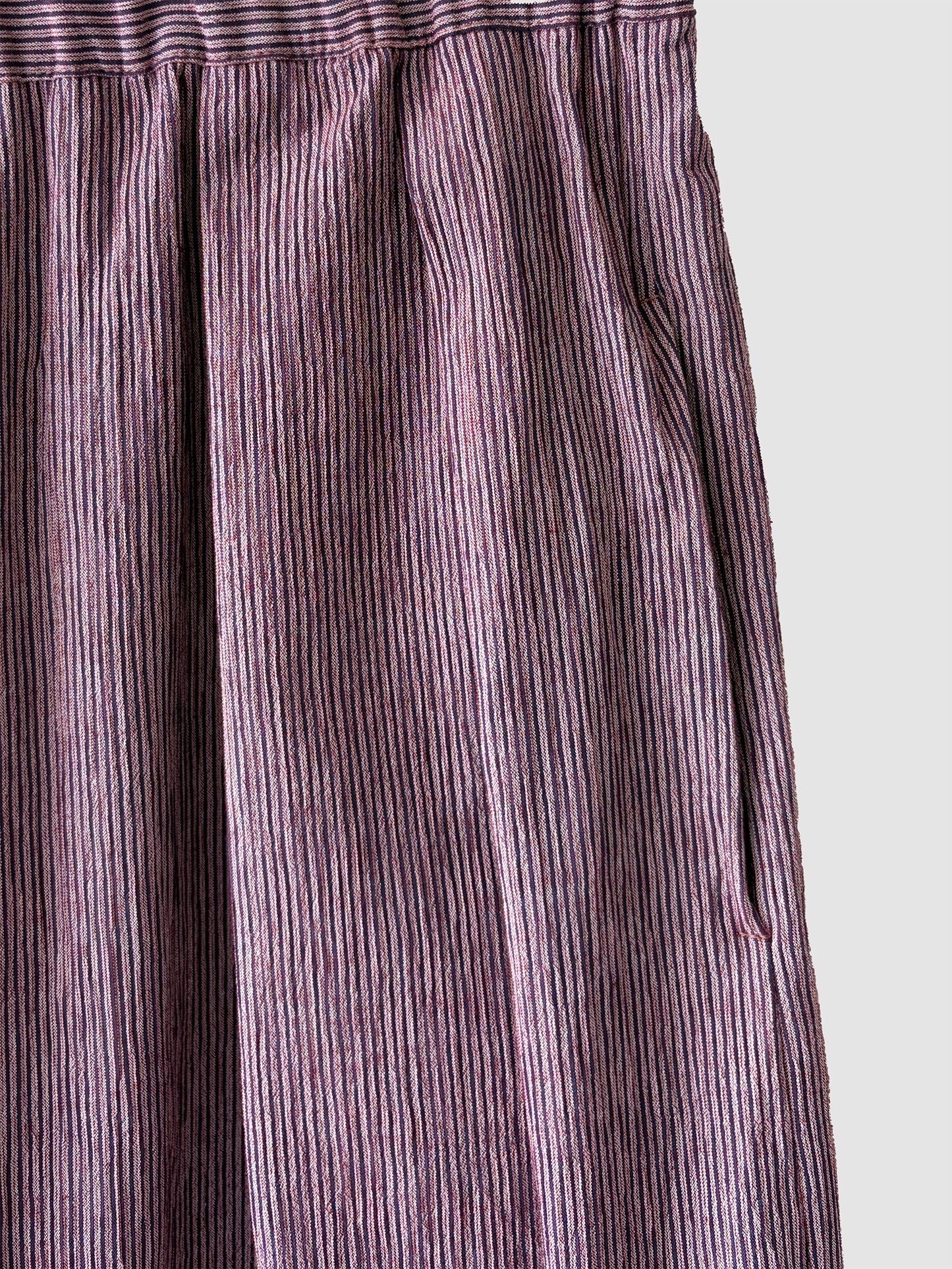 Eight-tack skirt / Red