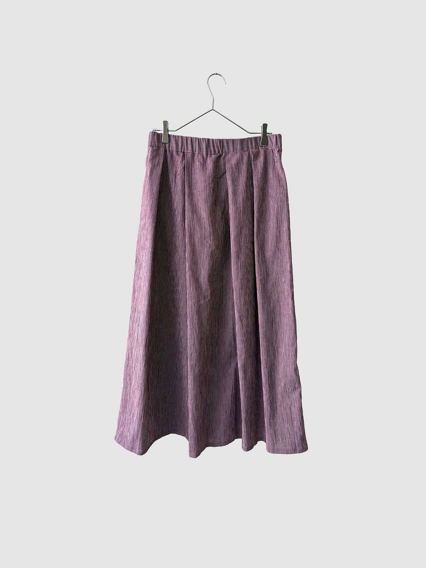 Eight-tack skirt / Red