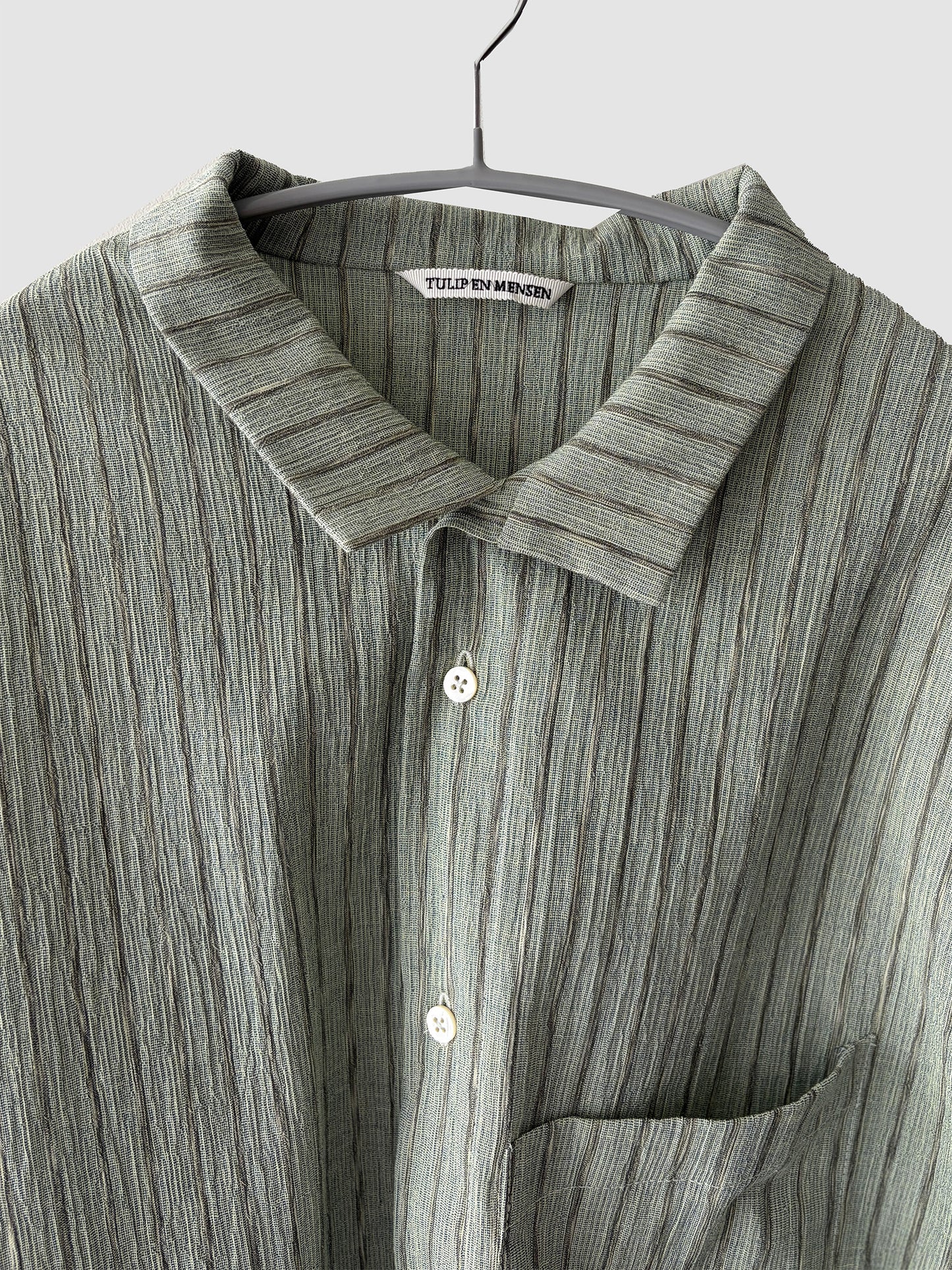 T sleeve shirt / Green