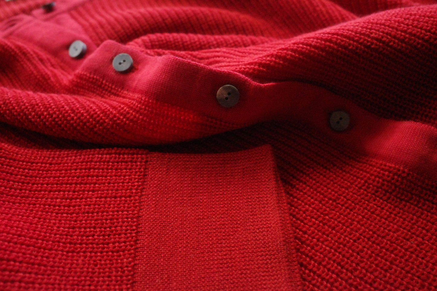 Fruit cardigan / Red