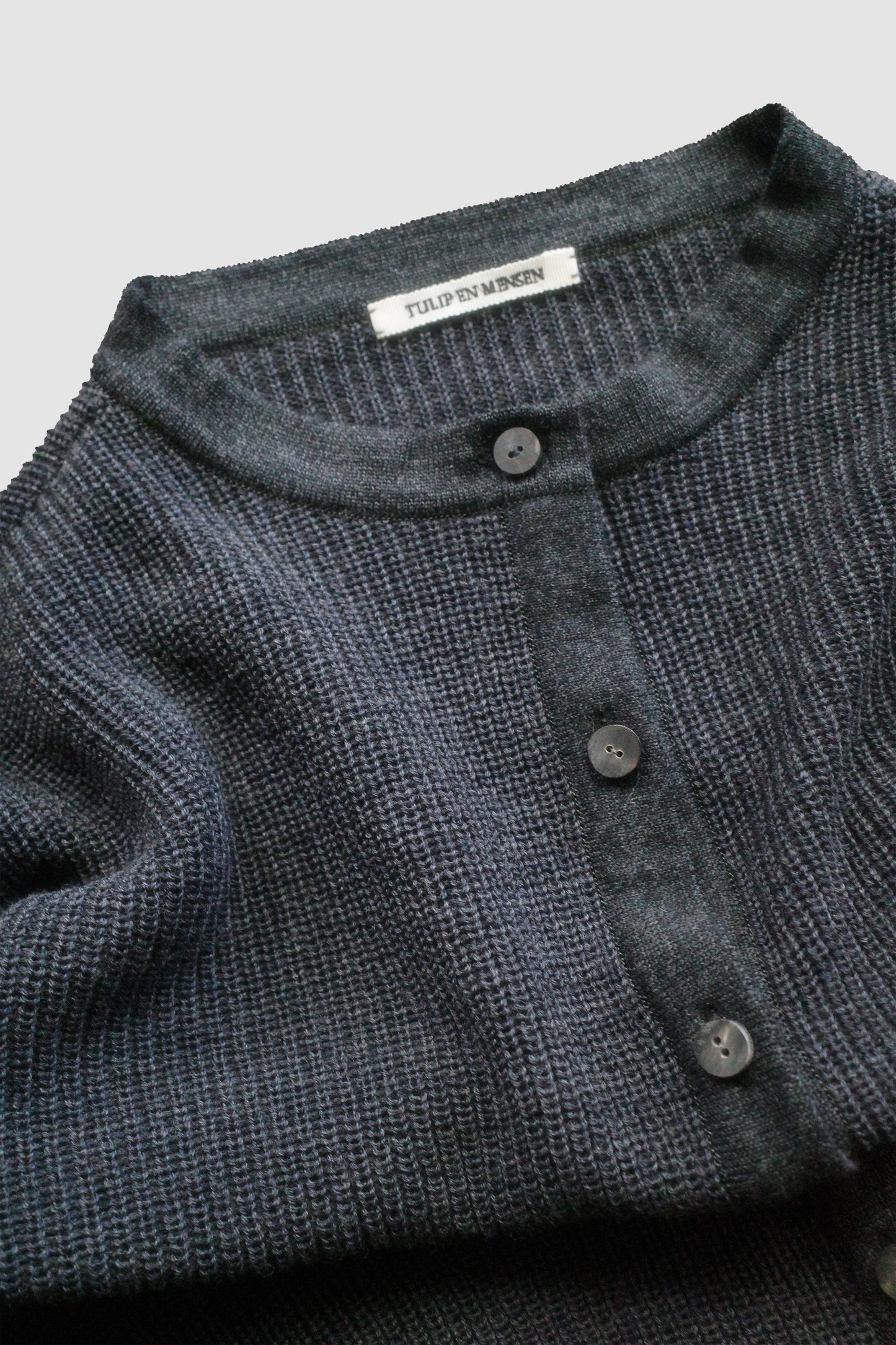 Fruit cardigan / Dark gray