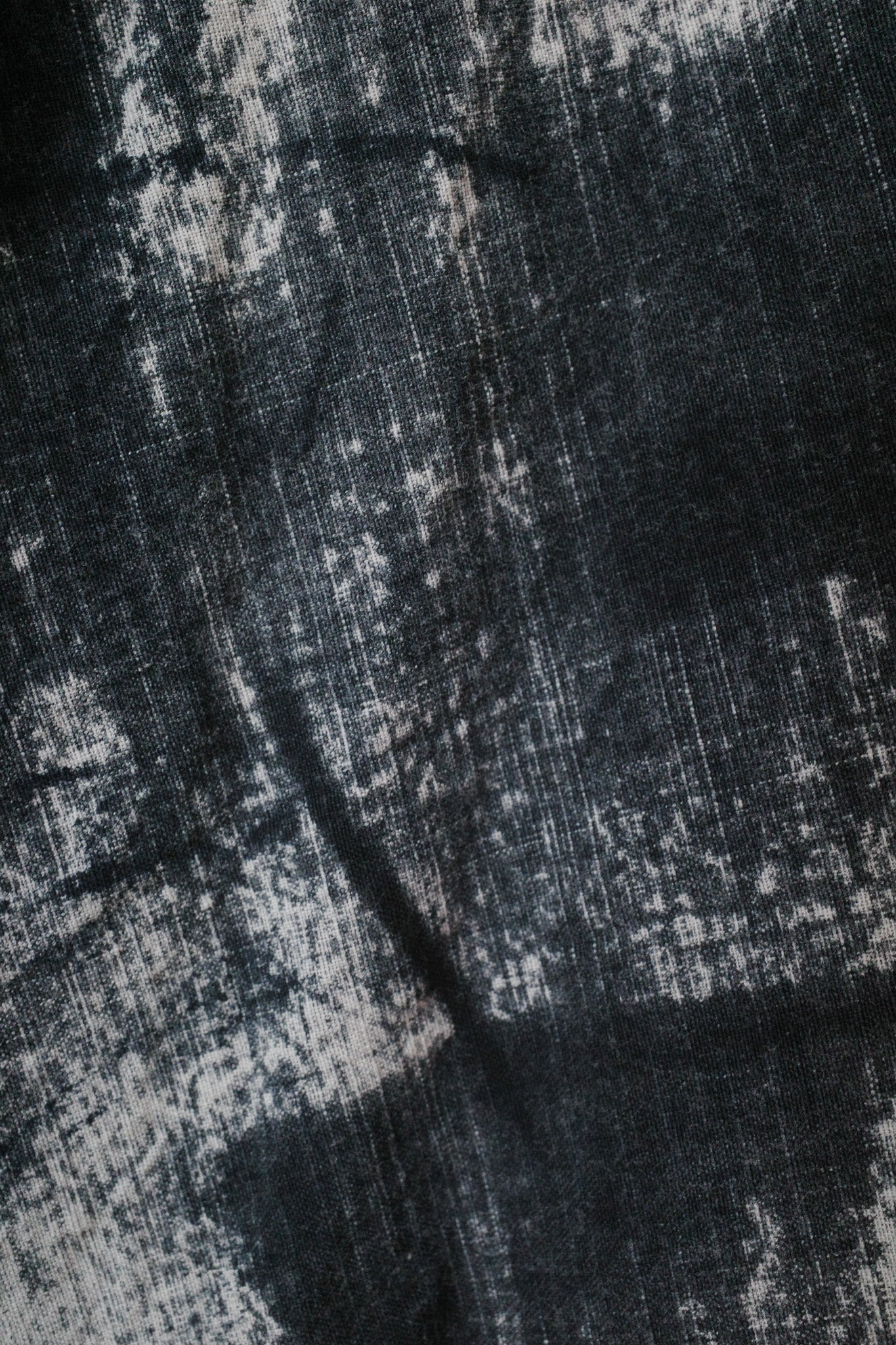 Circle pants / Black dyed