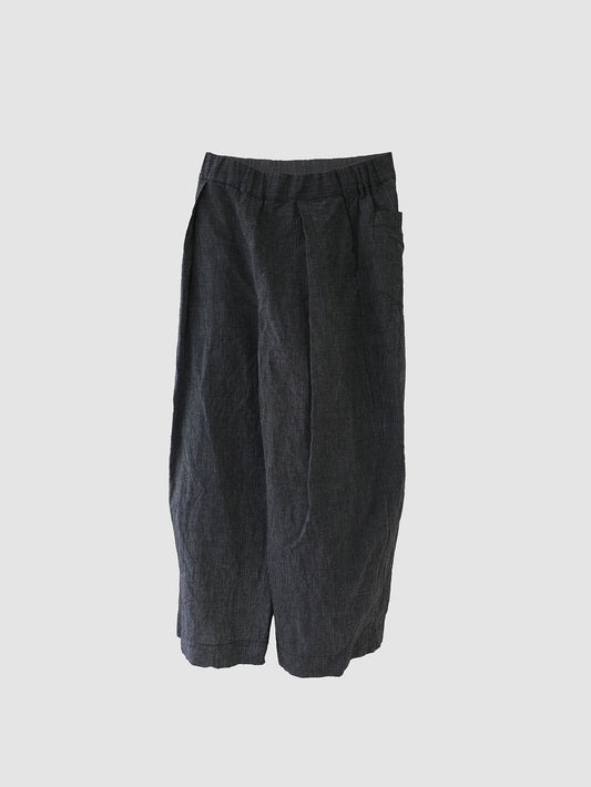 One tack wide pants / Navy