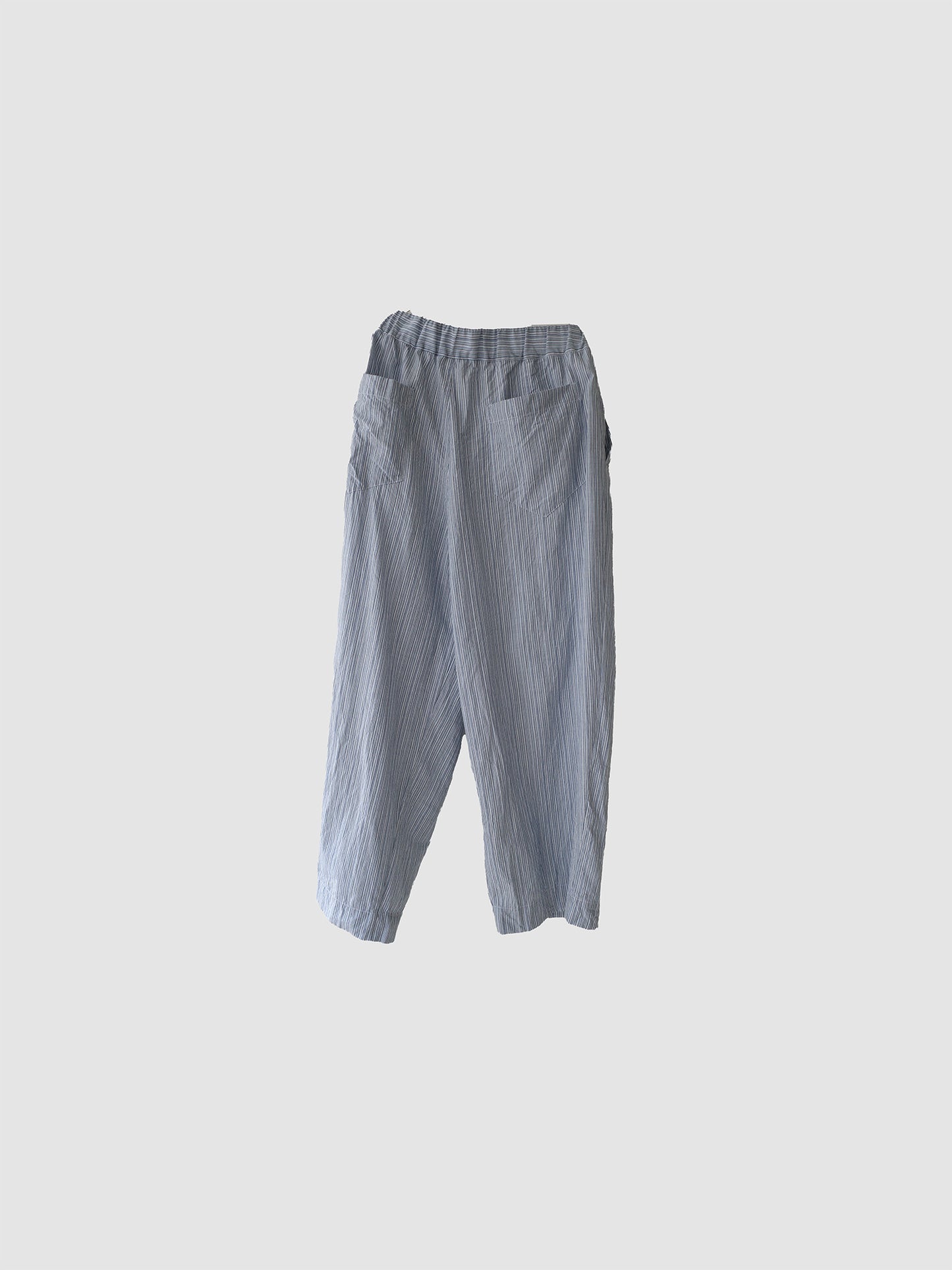 One tack wide pants / Stripe