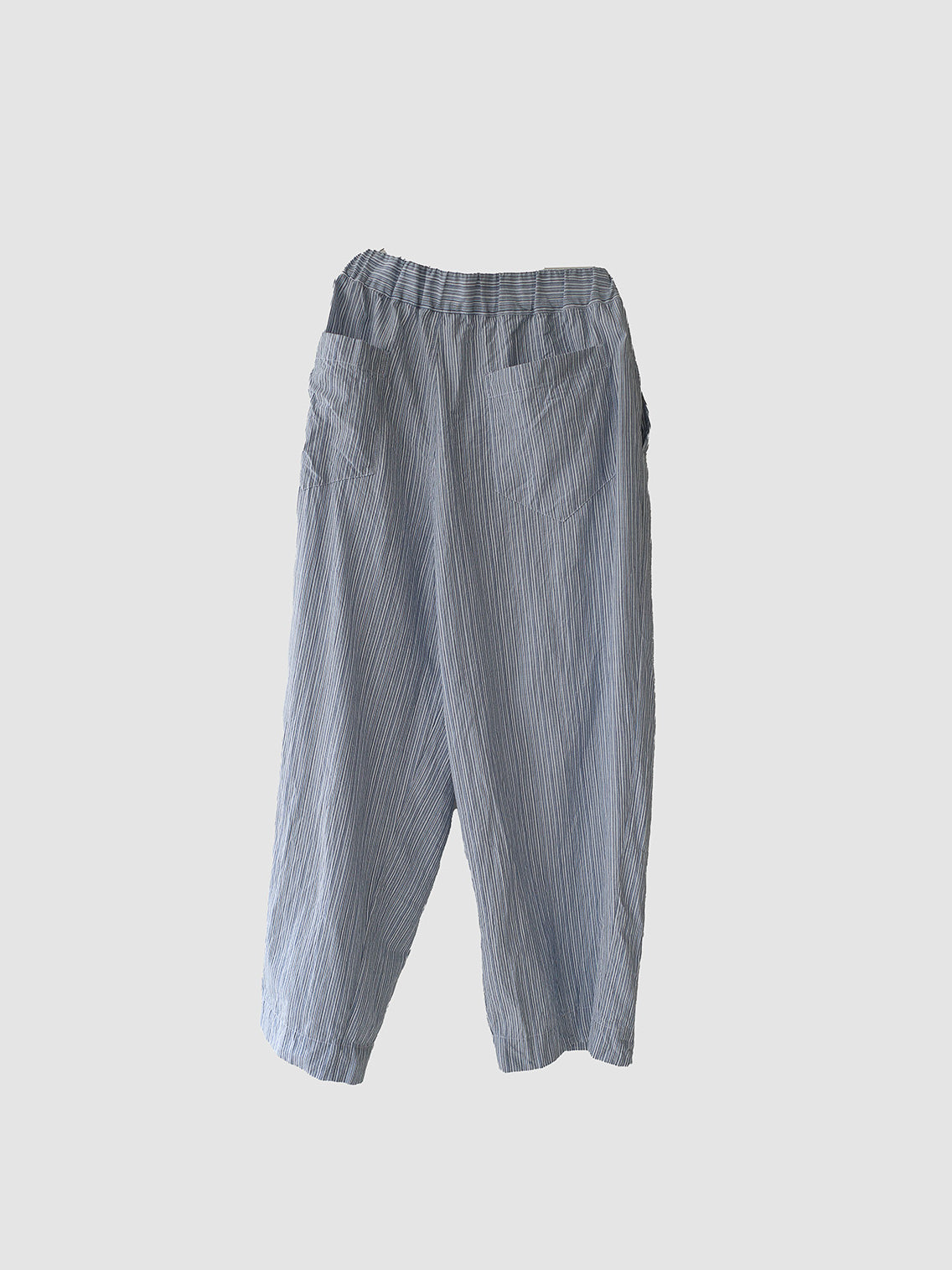 One tack wide pants / Stripe