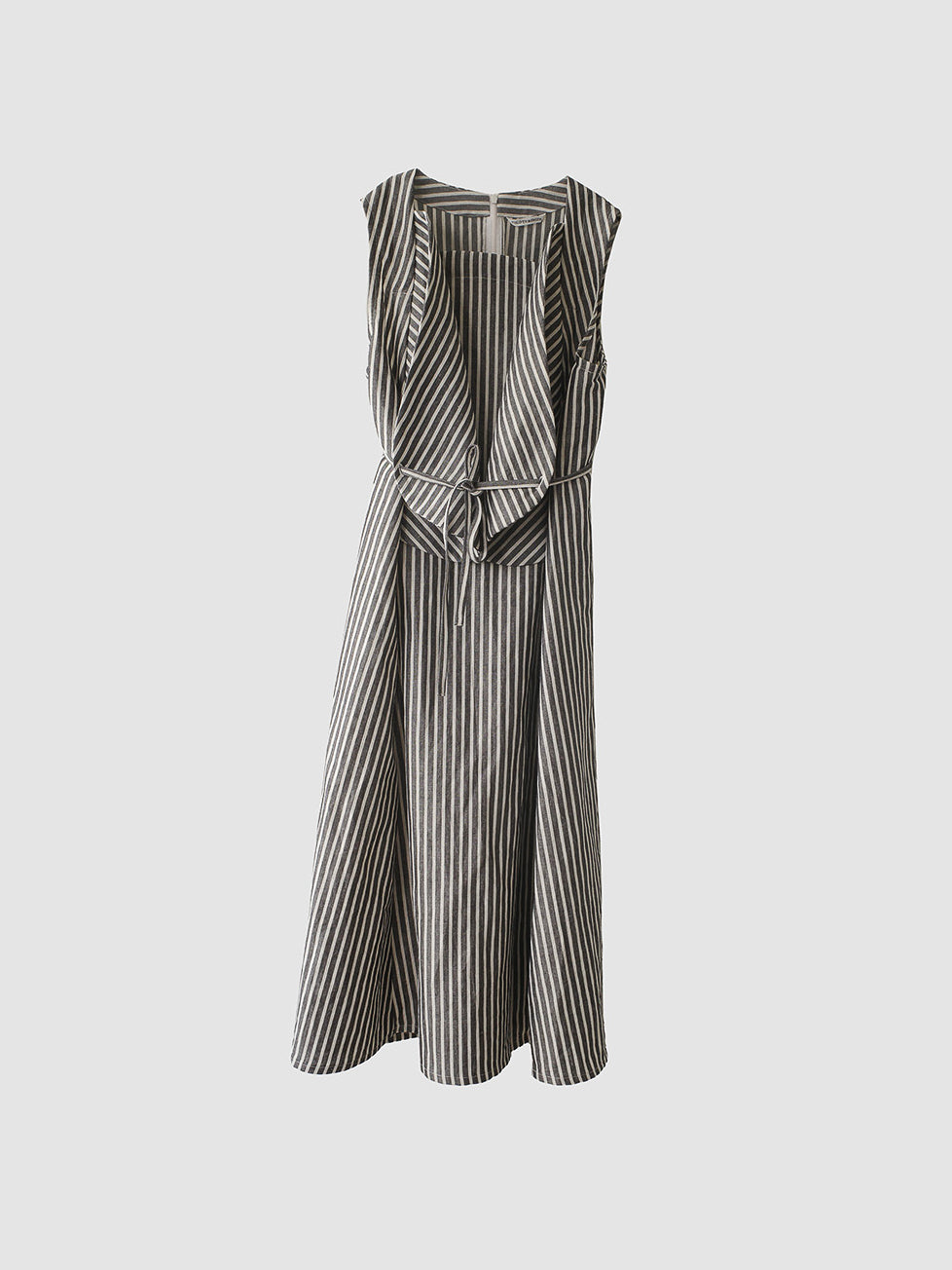 Tulip dress / Black stripe