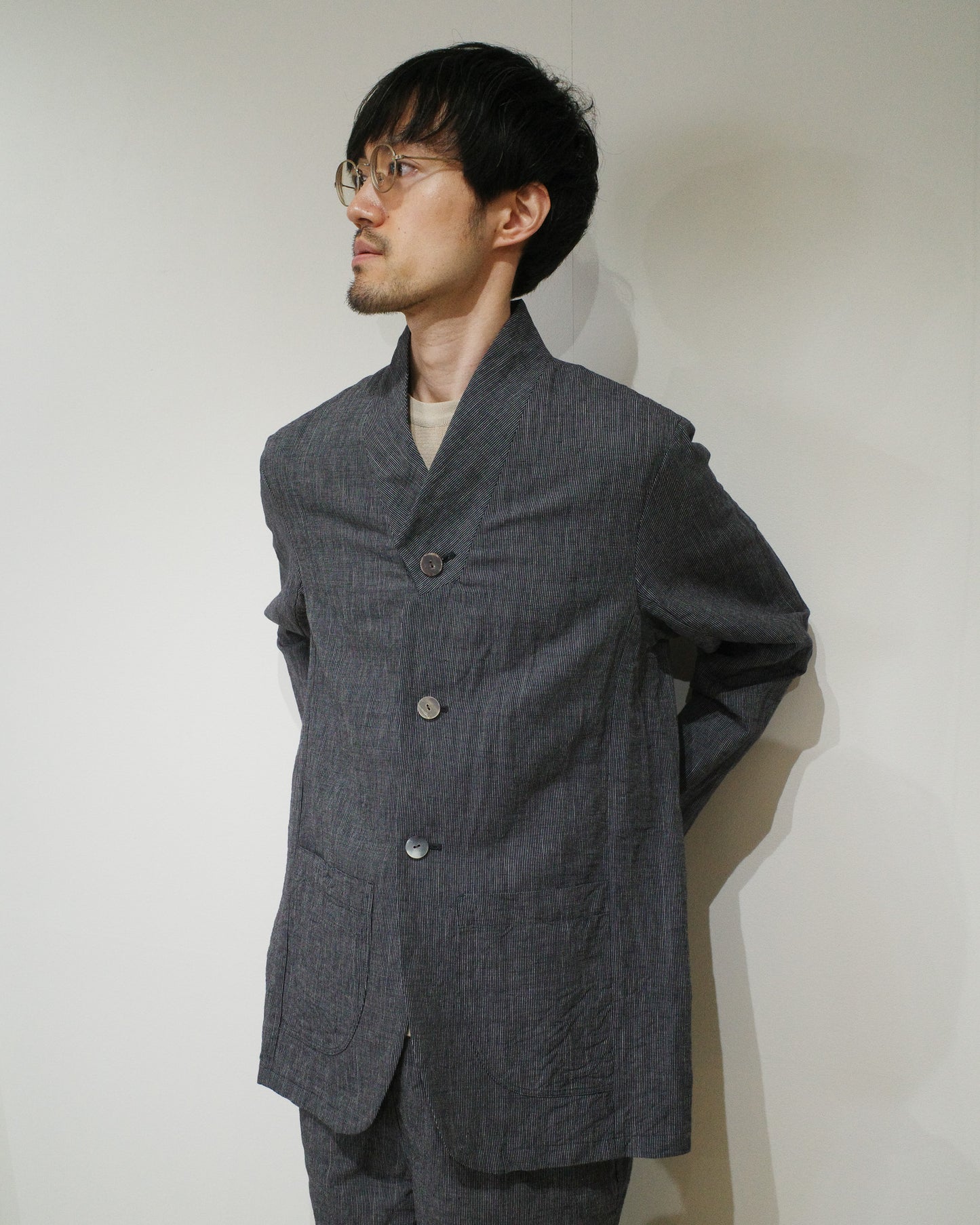 Lindera jacket［Unisex］/ Navy