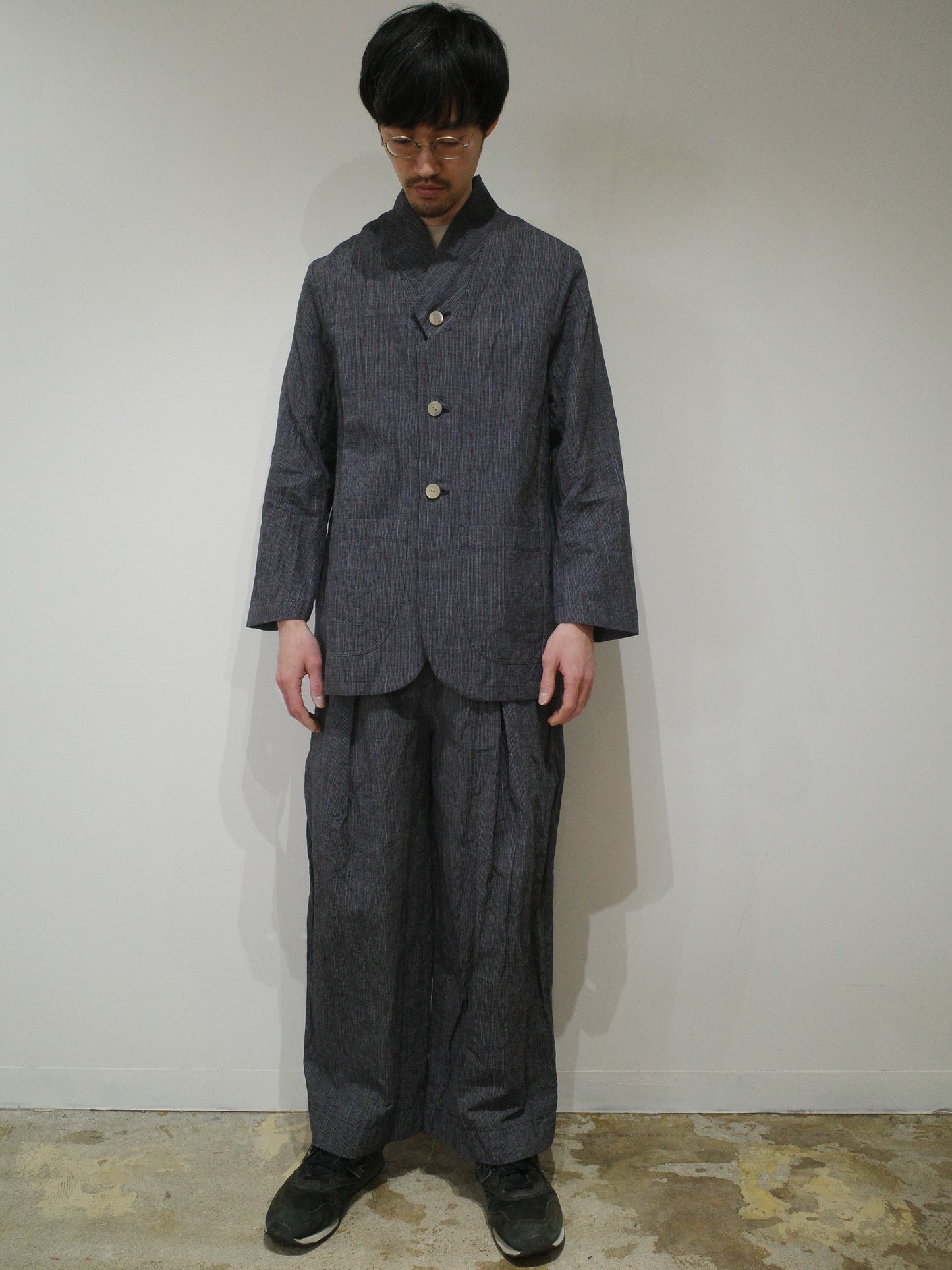 Lindera jacket［Unisex］/ Navy
