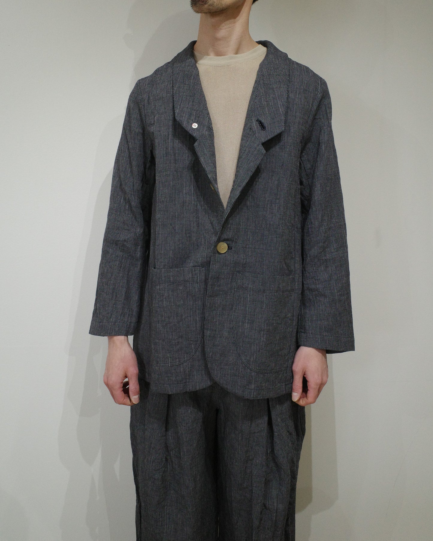 Lindera jacket［Unisex］/ Navy