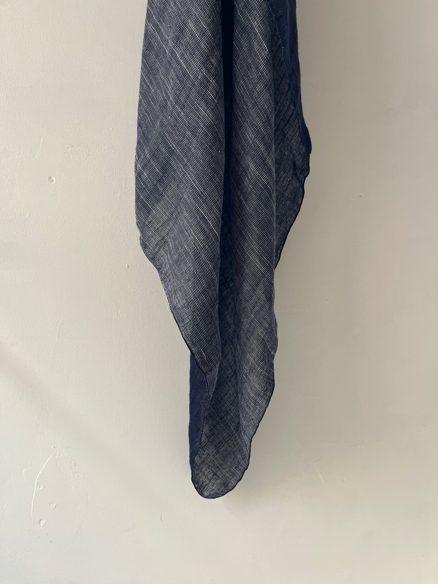 Square scarf / Indigo